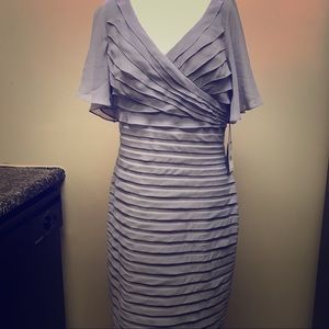 Adrianna Papell • light blue dress • NWT